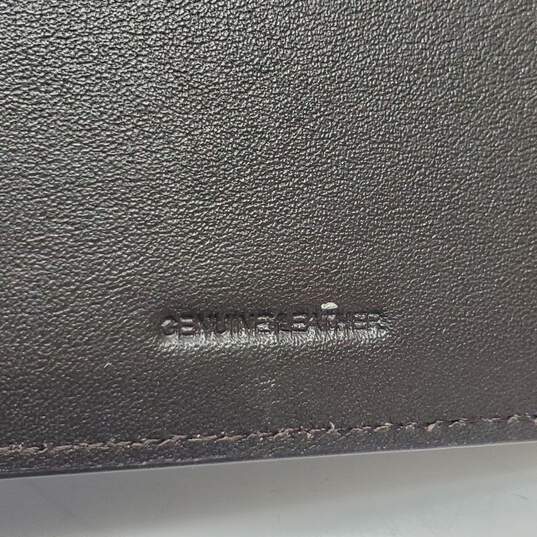 Pedro Black Leather Folding Wallet image number 3