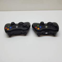 Lot of 2 Controller for Microsoft Xbox 360 Wireless Controller For Parts/Repair alternative image