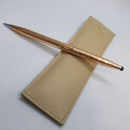 Cross Gold Filled Mechanical Pencil W/Pen Case 17.9g