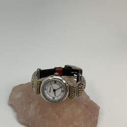 Designer Brighton Camden Two-Tone Round Adjustable Strap Analog Wristwatch
