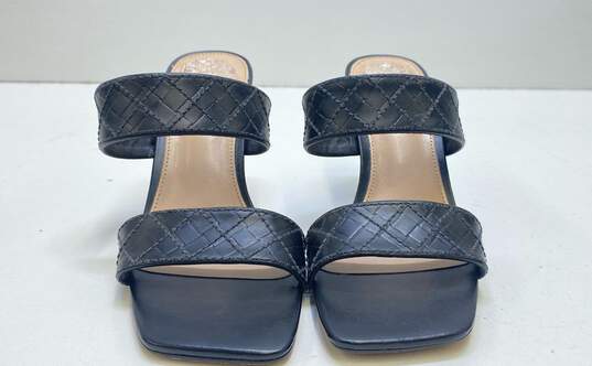 Vince Camuto Cherzel Black Slip-On Sandal Pumps Women's Size 7.5 image number 2