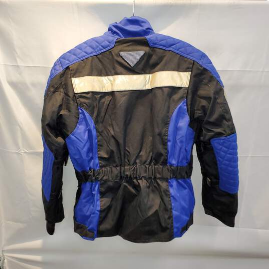 Shelter Top Quality Leather Reissa Cordura Waterproof Full Zip Jacket NWT Size L image number 2