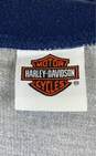 Harley-Davidson Blue/Gray Full Zip Jacket - Size Medium image number 3