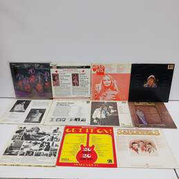 Bundle of 11 Assorted Vinyl Record Albums alternative image