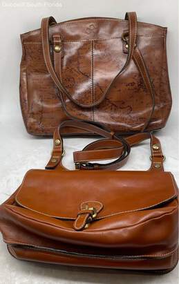 2 Patricia Nash Womens Brown Purses & Handbag