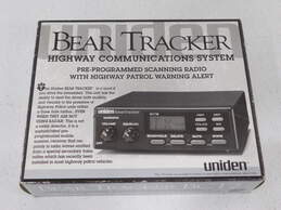 Vintage uniden ber tracker bct-2 mobile scanner scanning radio in original box.