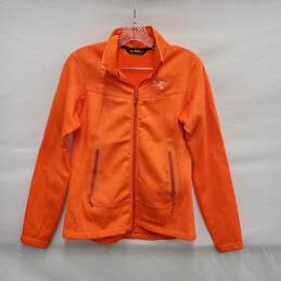Arc Teryx WM's Arenite Fiesta Polyester Fleece Orange Jacket Size S/P