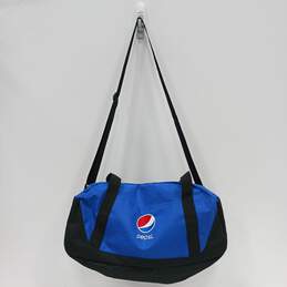 Pepsi Blue/Black Logo Gym/Travel Duffle Bag