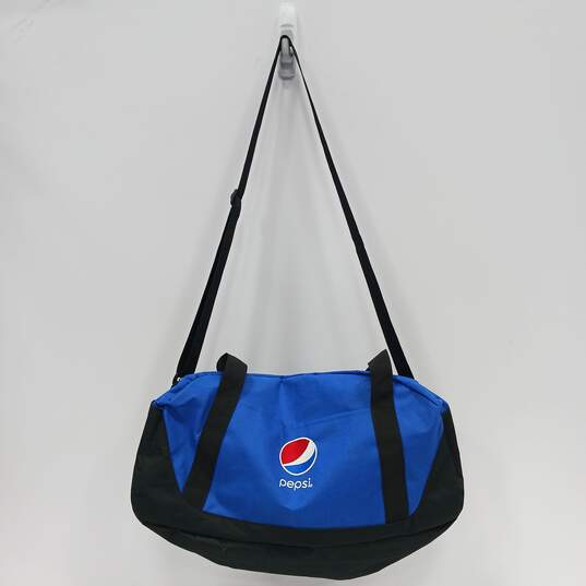 Pepsi Blue/Black Logo Gym/Travel Duffle Bag image number 1