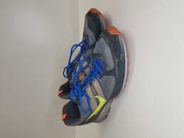 Vintage Mens Nike Running Shoes Size 13 Neon Gray alternative image