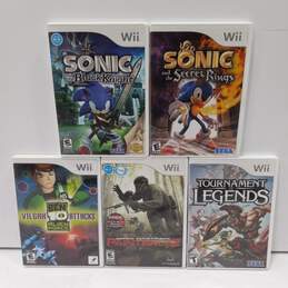 Lot of Assorted Nintendo Wii Video Games