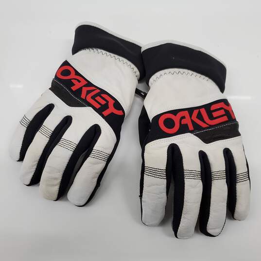 Oakley Men's Factory Winter 2.0 White Performance Fit Gloves Size XL image number 1