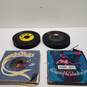 Lot of Assorted 7 Inch Records/45s with Carrying Case image number 4
