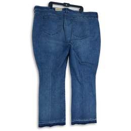NWT NYDJ Womens Blue Denim Medium Wash 5-Pocket Design Bootcut Jeans Size 28W alternative image