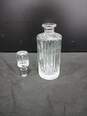 11.5 Inches Tall Crystal Glass Decanter With Stopper image number 2