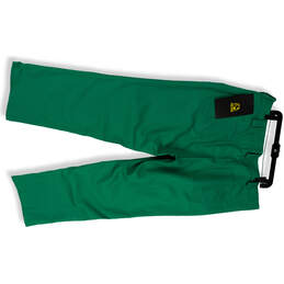 NWT Mens Green Flat Front Pockets Straight Leg Carpenter Pants Size 42X32 alternative image