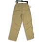 NWT New York & Company Womens Tan Flat Front Straight Leg Ankle Pants Size 8 image number 1