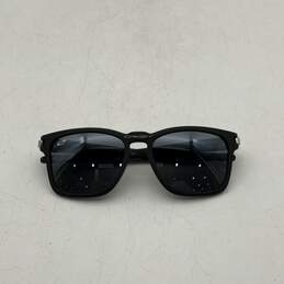 Oakley Mens Black Full-Rim UV Protection Lightweight Square Sunglasses