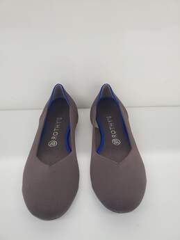 Rothy’s Ballet Flats Purple Grey Round Toe Woman Size-9.5 used