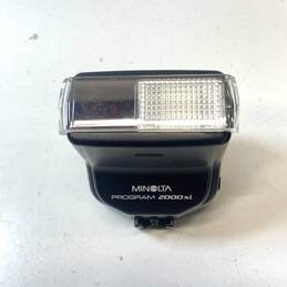 Minolta Lot of 2 Assorted Camera Flashes alternative image