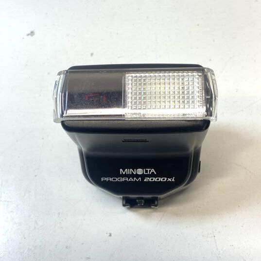 Minolta Lot of 2 Assorted Camera Flashes image number 2