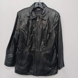 Women’s Wilsons Leather Full-Zip Leather Basic Jacket Sz L