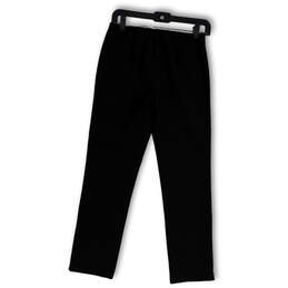 NWT Womens Black Stretch Flat Front Side Zip Skinny Ankle Pants Size Small alternative image
