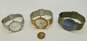 3 Skagen Titanium Silver Tone & Two Tone Mesh Quartz Watches 128.3g image number 6