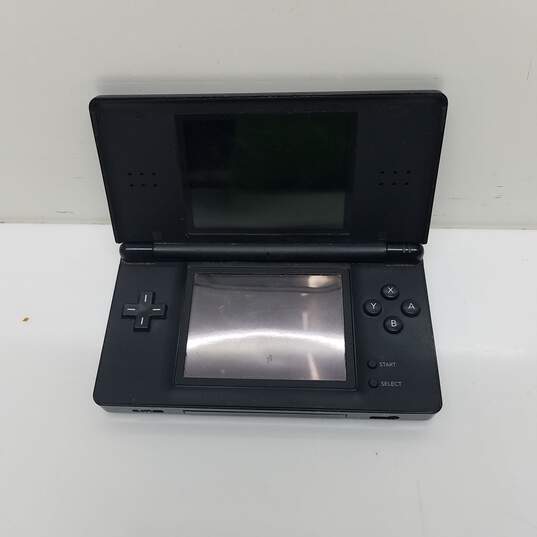 Nintendo DS Lite USG-001 Handheld Game Console Black #1 image number 1