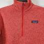 Patagonia Women's Red Henley Sweater SZ M image number 4