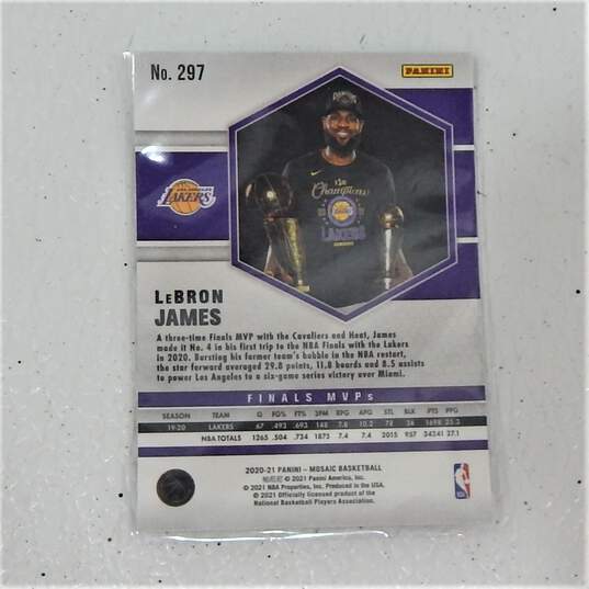 5 LeBron James Basketball Cards Lakers Cavs image number 11