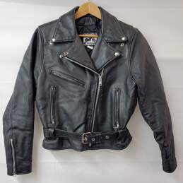 California Creations Leathers Motorcycle Jacket Women's 12