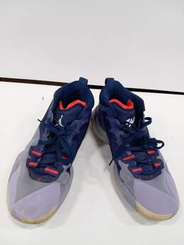 Nike Air Jordan Zion Williamson 1 ZNA Blue Void Crimson Glow Shoes Size 14
