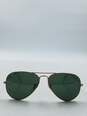 Ray-Ban Gold Aviator Large Sunglasses image number 2