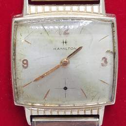 Vintage Men's Hamilton Vintage 10K RGP Shock Resist Anti-Magnetic ST Steel Watch alternative image
