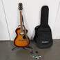 Mitchell Acoustic Guitar In Case w/ Picks & Stand image number 1