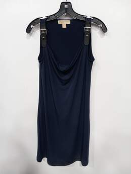 Women's Blue Short Sleeve Dress Size Medium