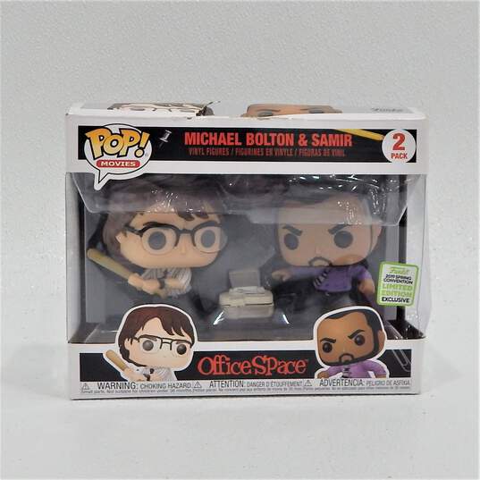 Funko Pop: Office Space - Michael Bolton and Samir 2 Pack 2019 Spring Convention image number 1