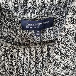 Jones New York Women Gray Sweater Sz PP NWT alternative image