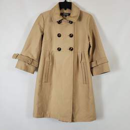 Kenneth Cole Women's Tan Coat SZ XS