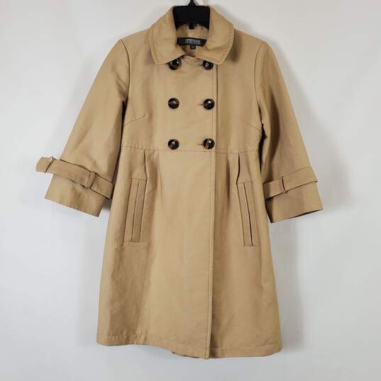 Kenneth Cole Women's Tan Coat SZ XS image number 1