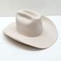 American Hat Co. White Cowboy Hat Size 7 image number 2