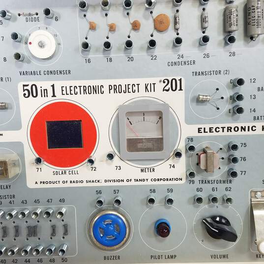 Vintage 1960’s Radio Shack Science Fair Electronic Project Kit image number 7