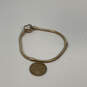 Designer Pandora 925 ALE Sterling Silver Snake Chain Heart Charm Bracelet image number 2