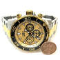 Designer Invicta model 12916 Chain Strap Chronograph Dial Analog Wristwatch image number 2