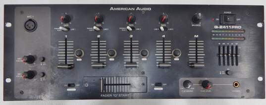 American Audio Brand Q-2411 Pro Model Professional Preamp Mixer image number 1