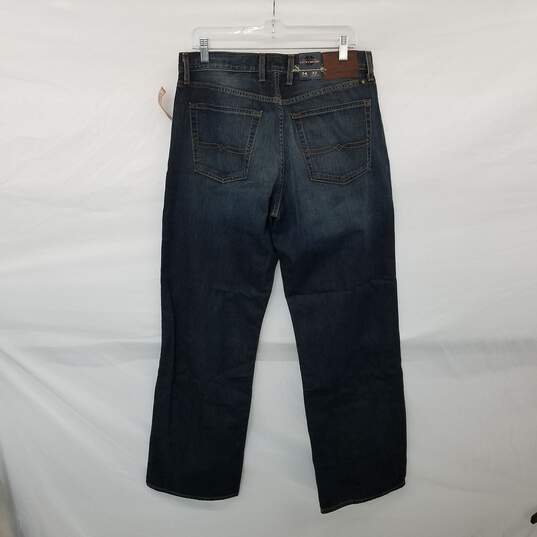 Lucky Brand Blue Cotton 181 Relaxed Straight Mid Rise Jean MN Size 34x32 NWT image number 2