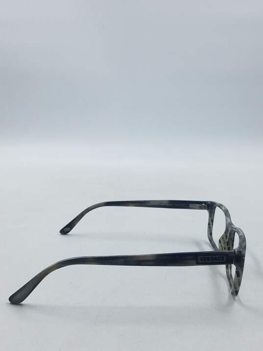 Versace Marbled Tort Rectangle Eyeglasses image number 5
