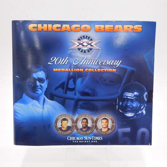 Chicago Bears 20th Anniversary Medallion Collection image number 1