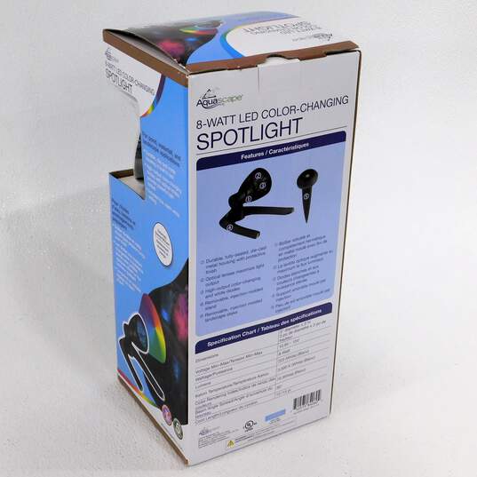 Aquascape 8-Watt Color-Changing Spotlight for Pond Waterfall IOB image number 2
